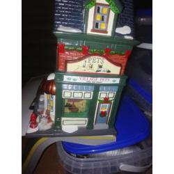 Department snow village village pets