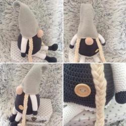 Gehaakte tomte dwerg kerst herfst nordic style