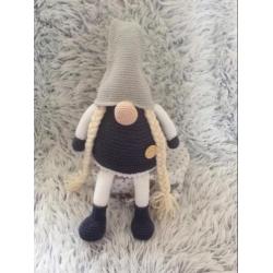 Gehaakte tomte dwerg kerst herfst nordic style