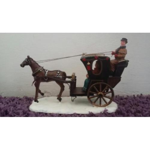 Lemax paard met koets