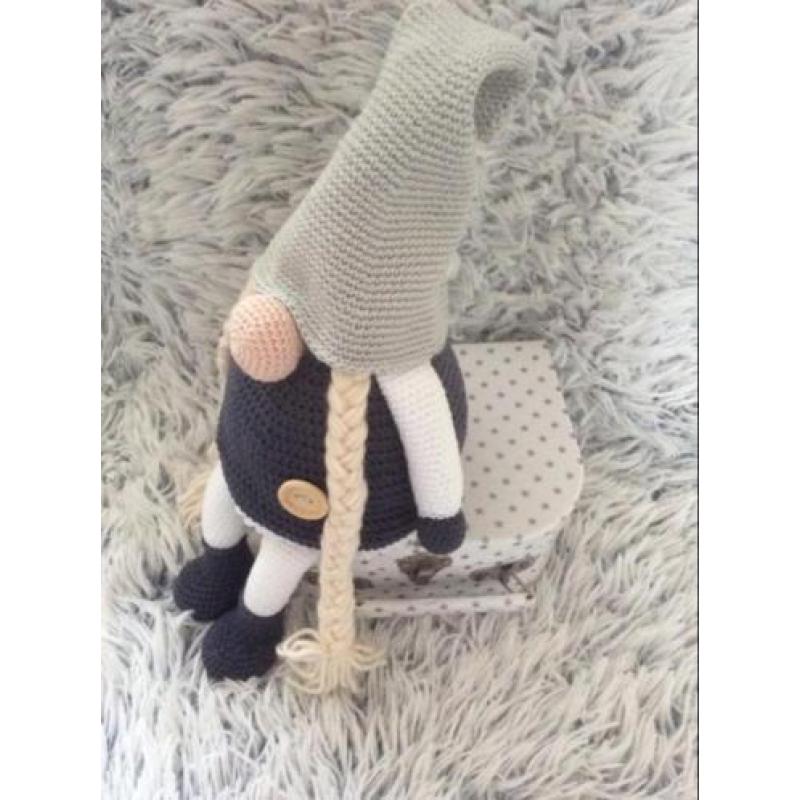 Gehaakte tomte dwerg kerst herfst nordic style