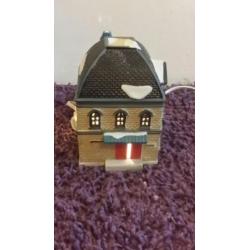Porselein huis met verlichting lemax kerst huis