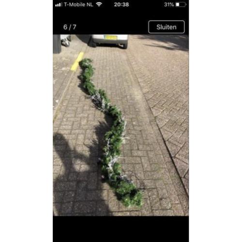 Kerst slinger met versiering en lampjes 5meter lang