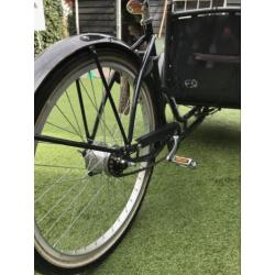 Johnny loco bakfiets cargo cruiser antraciet