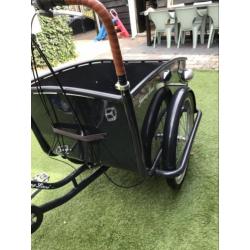 Johnny loco bakfiets cargo cruiser antraciet