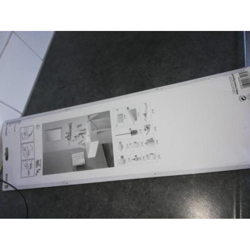Rvs badkamer rek nieuw!
