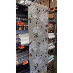 Zwart wit grijs vliesbehang €6,50 op=op