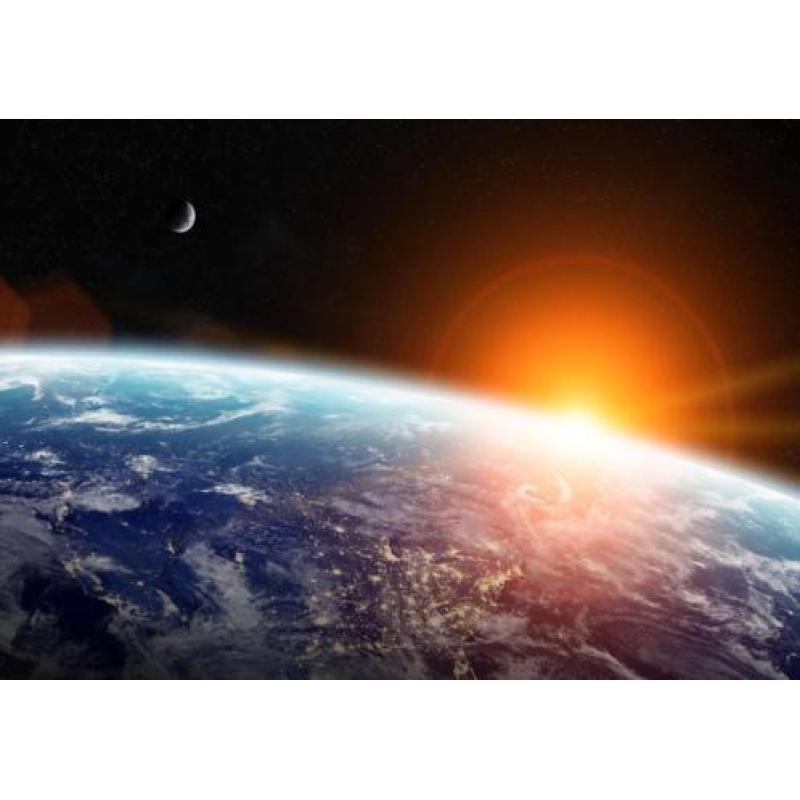 Zonnestelsel vliesbehang XL, Ruimte behang, Planetenbehang