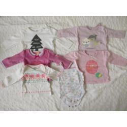 Pakket kleding baby maat 50/56 meisje