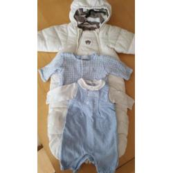 Newbornset jongens maat 50/56/62