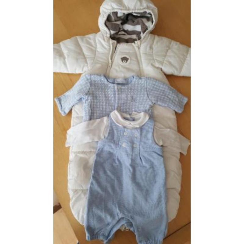 Newbornset jongens maat 50/56/62