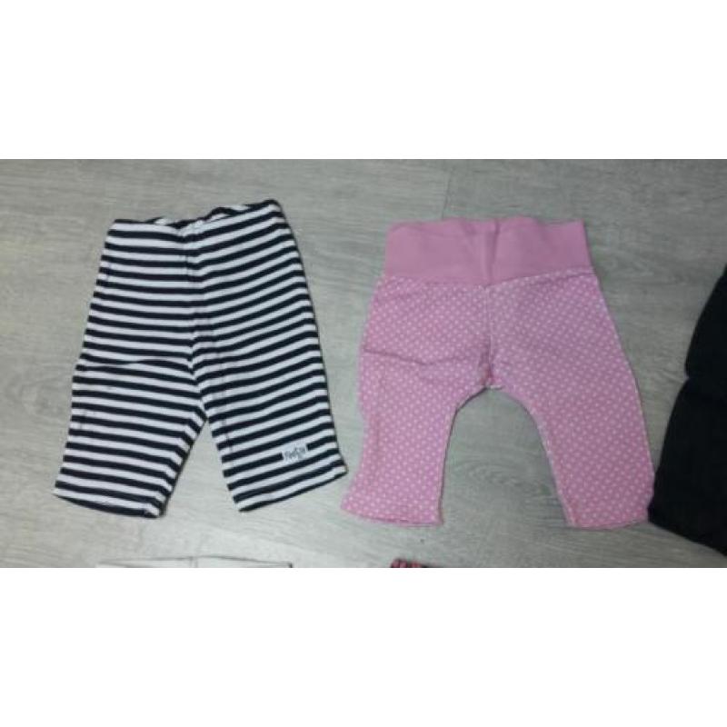 Leggings / broekjes meisje mt 50 / 56