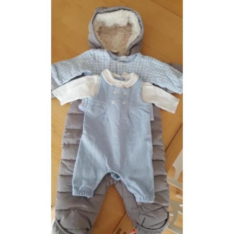Newbornset jongens maat 50/56/62
