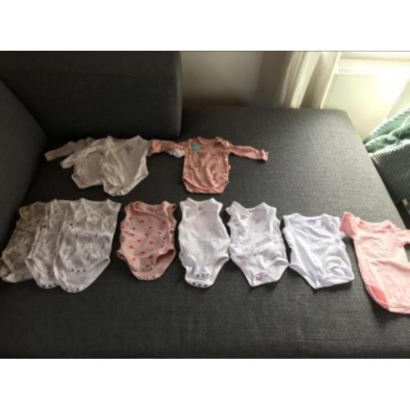 Rompers, setjes shirt en broek maat 50 te koop