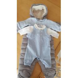 Newbornset jongens maat 50/56/62