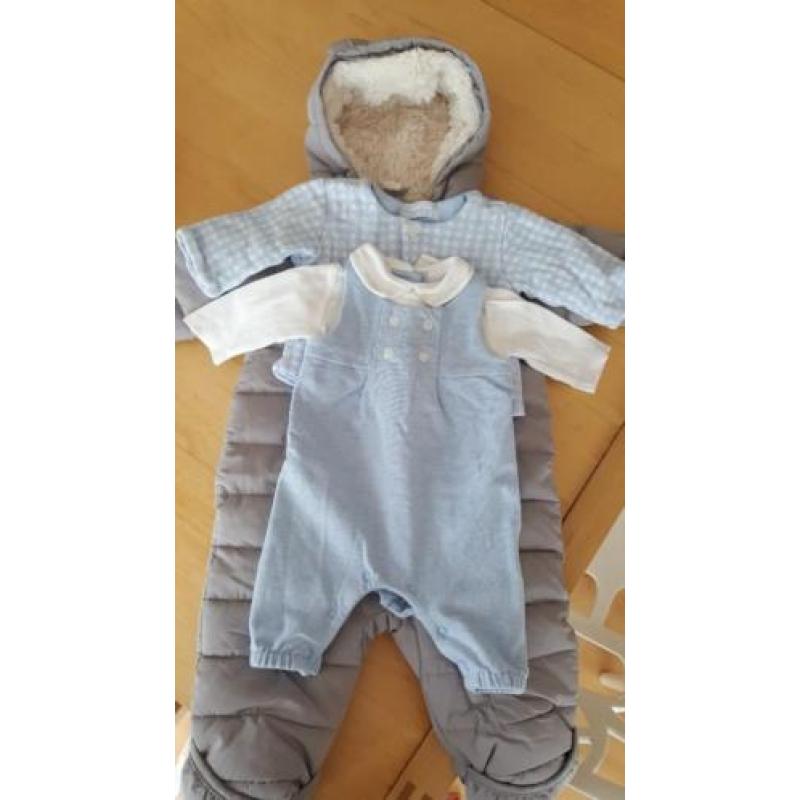 Newbornset jongens maat 50/56/62