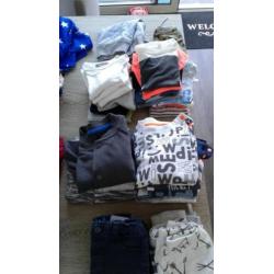 159 stuks jongenskleding te koop, goede staat!