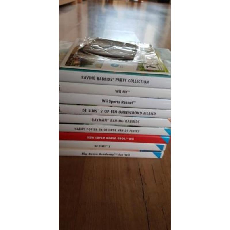 Nintendo Wii incl. Balance Board en 10 games