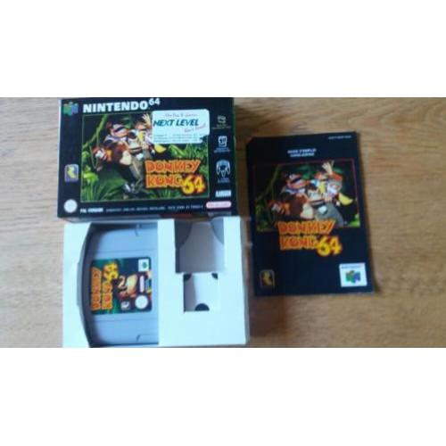 Donkey kong voor de Nintendo 64.