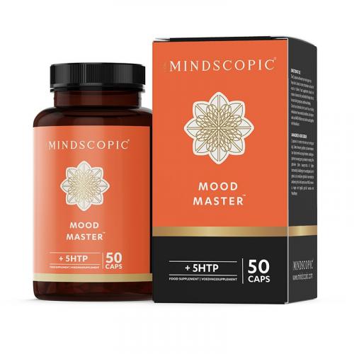 MOODMASTER™ - Supplementen MINDSCOPIC - Stemmingsverbetering - 50 Caps - Vegan
