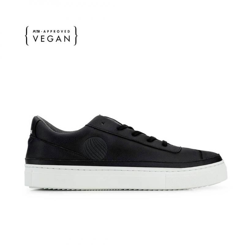 Komrads APL Mono Black Low Vegan Sneakers