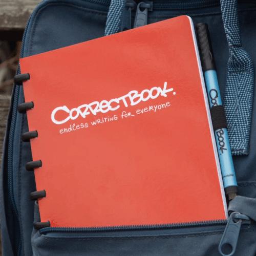 Correctbook Uitwisbaar Notitieboek in Schooltas