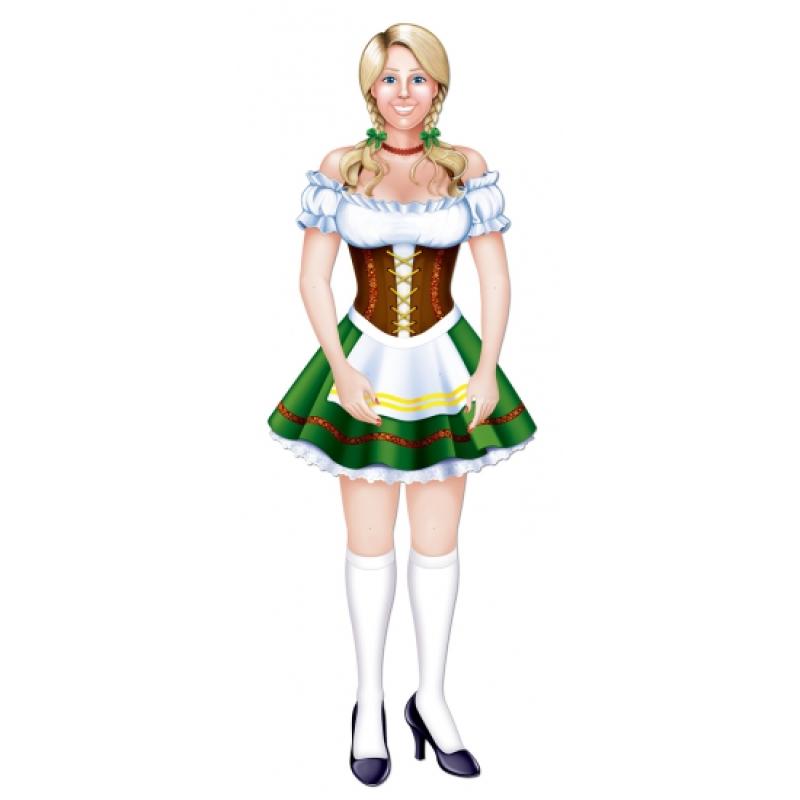 Fraulein Oktoberfest decoratiebord