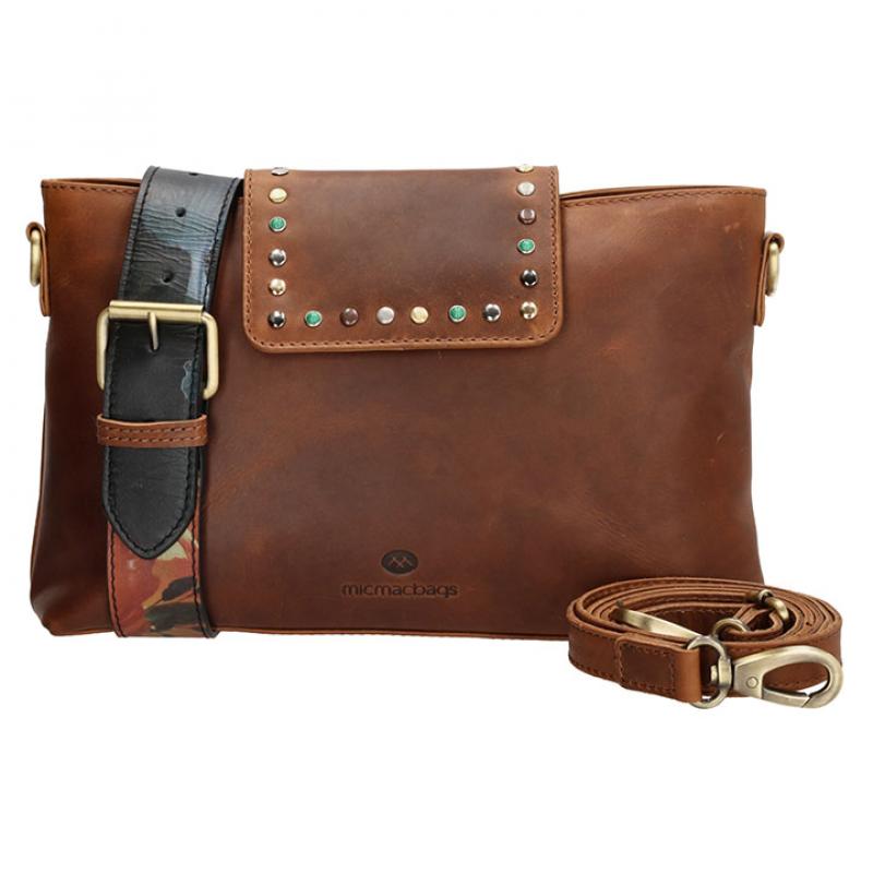 Micmacbags Schoudertas Masterpiece Cognac