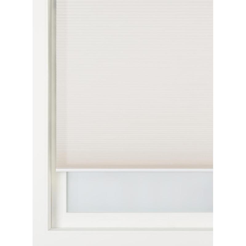 HEMA Plissé Dubbel Lichtdoorlatend / Witte Achterzijde 32 Mm Ecru (ecru)