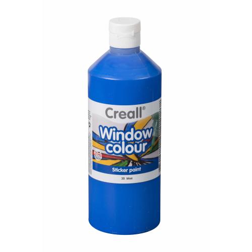 Stickerverf | Creall | Blauw | Window color | 500 ml