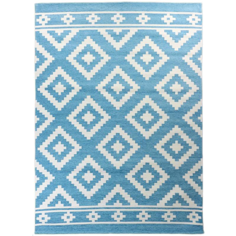 Oosterse Design Vloerkleed Marakesh Turquoise 80 x 150 cm