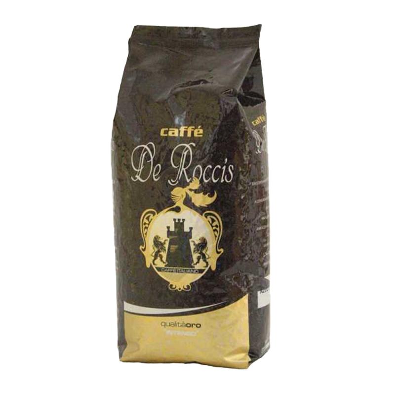 De Roccis koffiebonen Qualità Oro Intenso