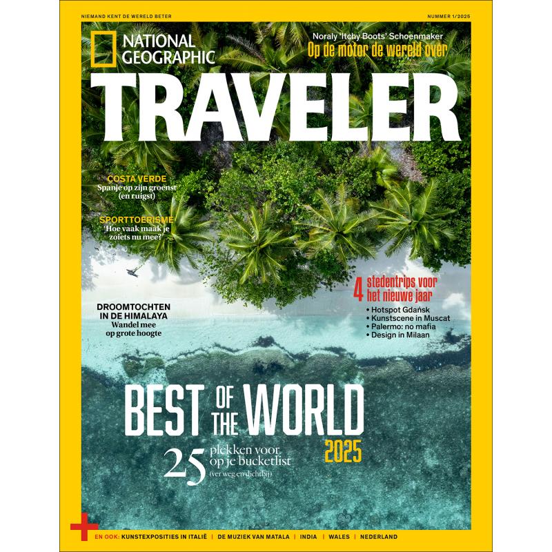 7x National Geographic Traveler 19% korting